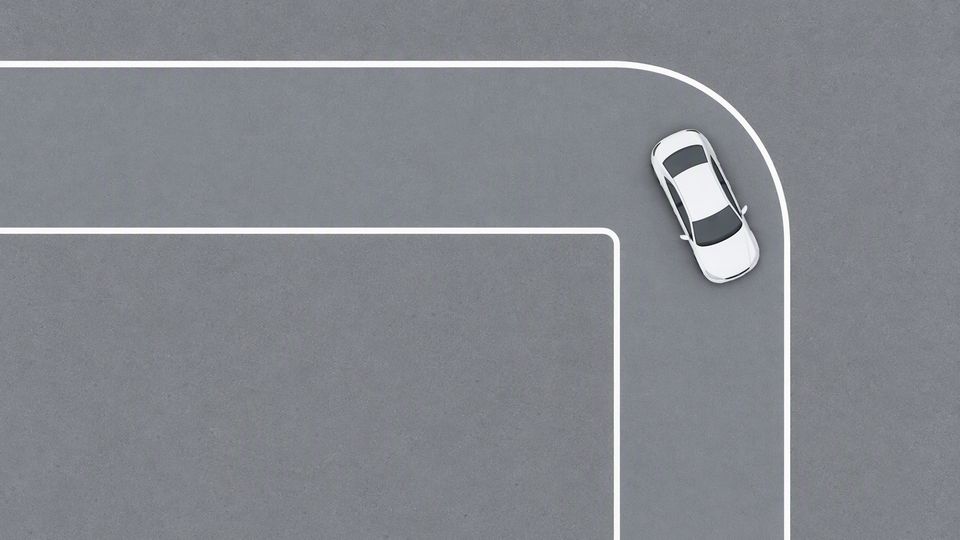 科目二直角转弯考前认车：座椅、后视镜、方向盘虚位，这三处没调好点位就不作数